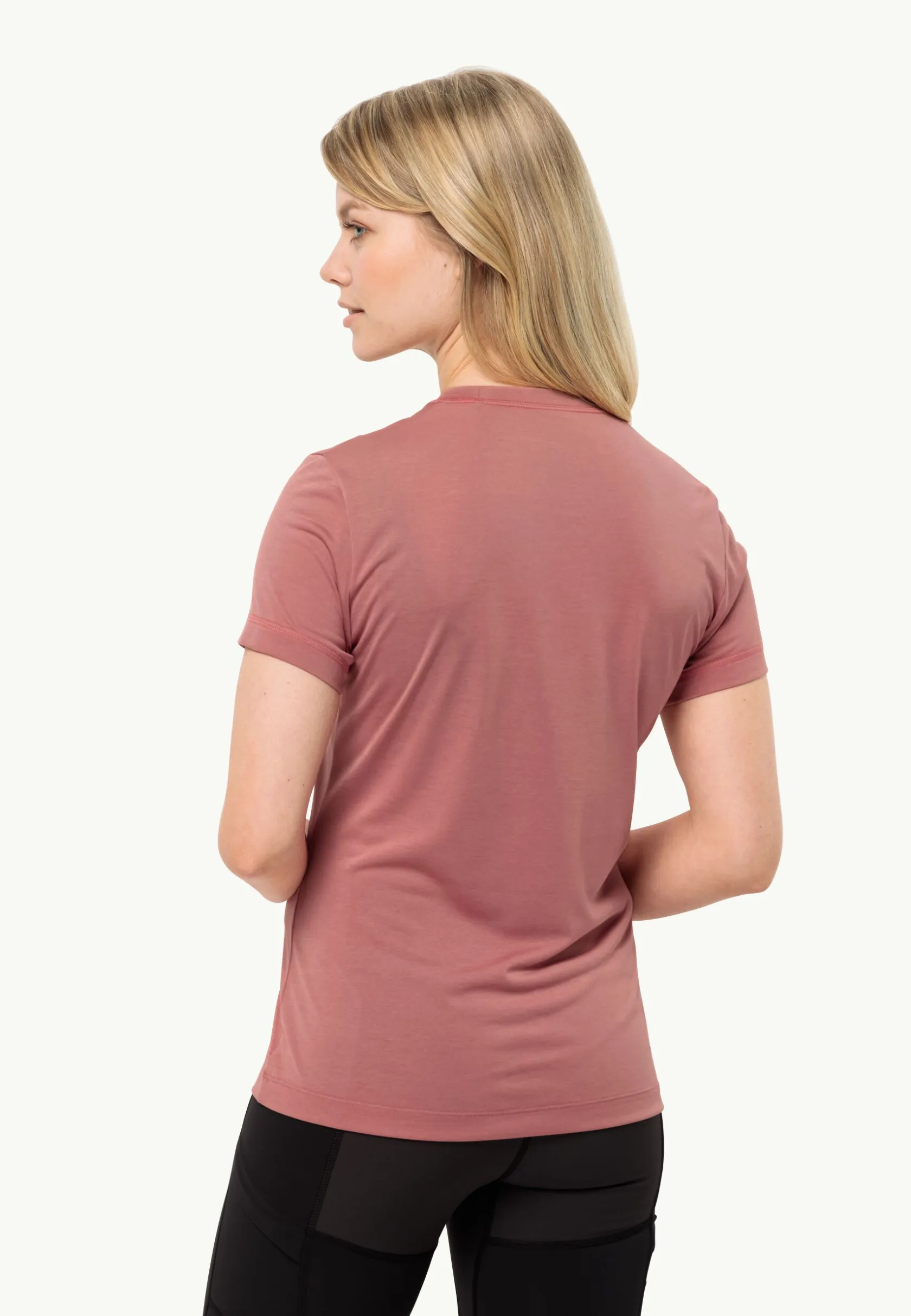 Wandelen|Functionele Shirts|Jack Wolfskin Hiking S/s T W