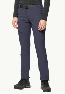 Wandelen|Softshellbroeken|Jack Wolfskin Holdsteig Pants W