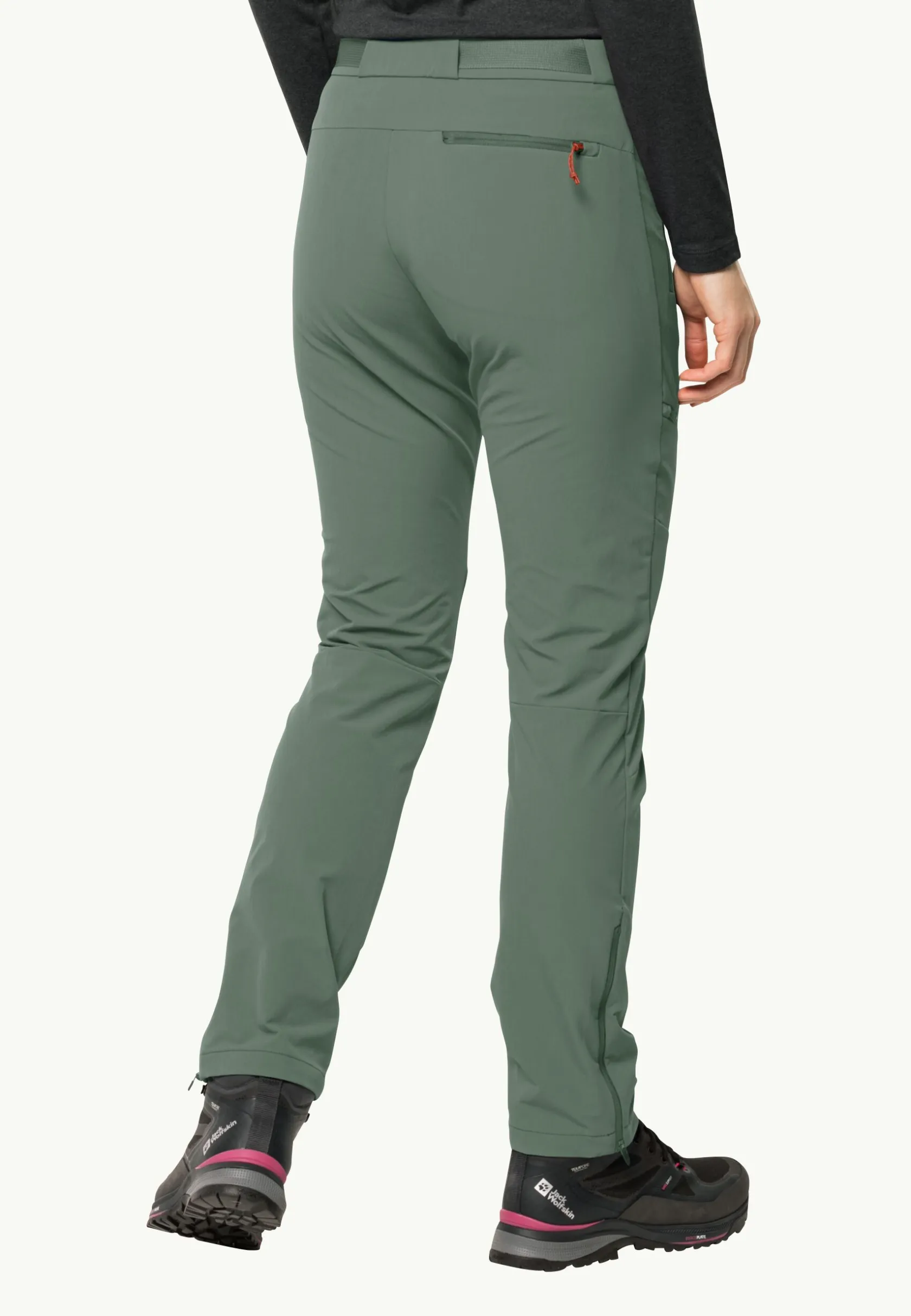 Wandelen|Softshellbroeken|Jack Wolfskin Holdsteig Pants W
