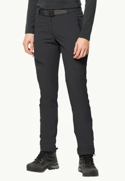 Wandelen|Softshellbroeken|Jack Wolfskin Holdsteig Pants W