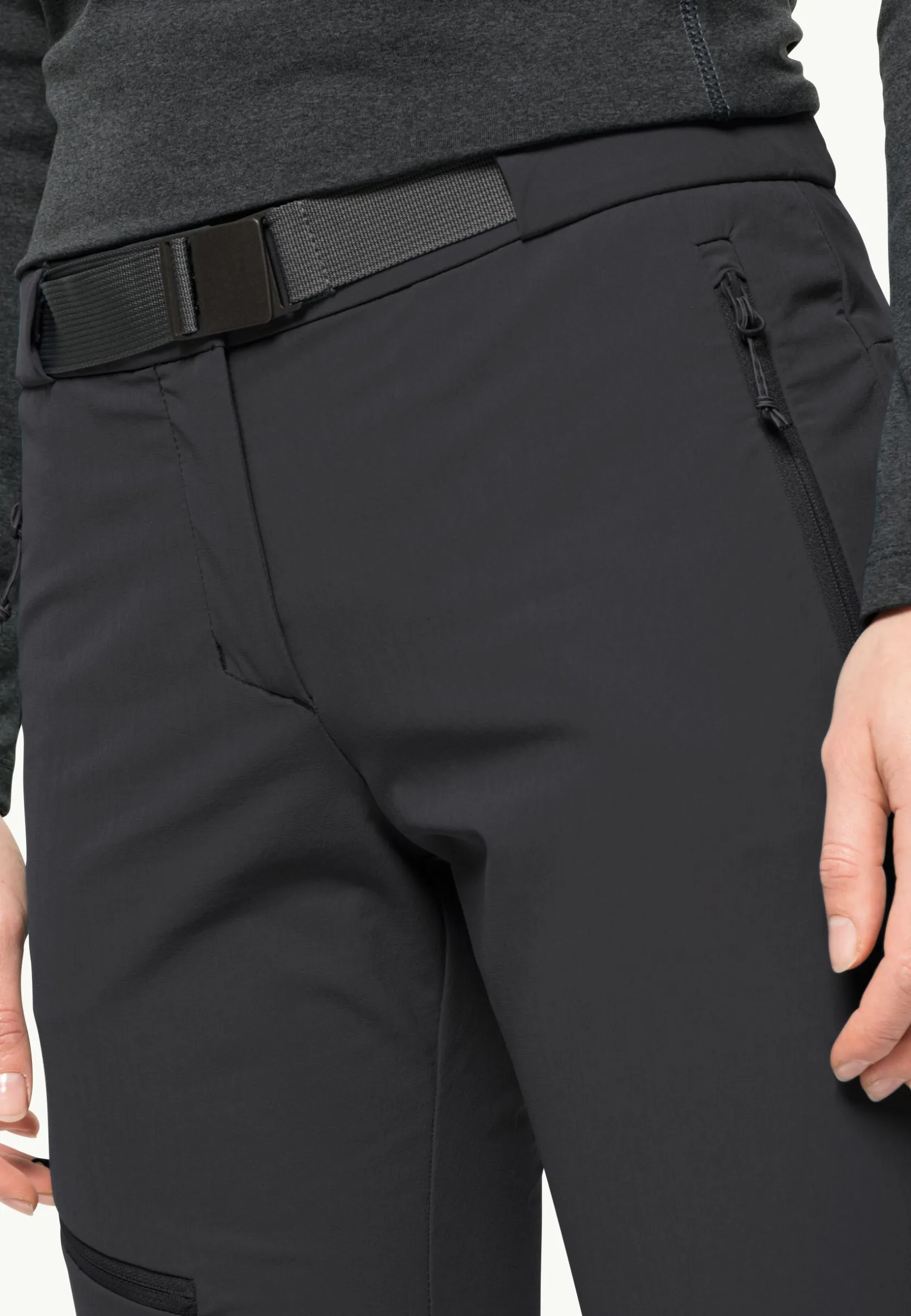 Wandelen|Softshellbroeken|Jack Wolfskin Holdsteig Pants W