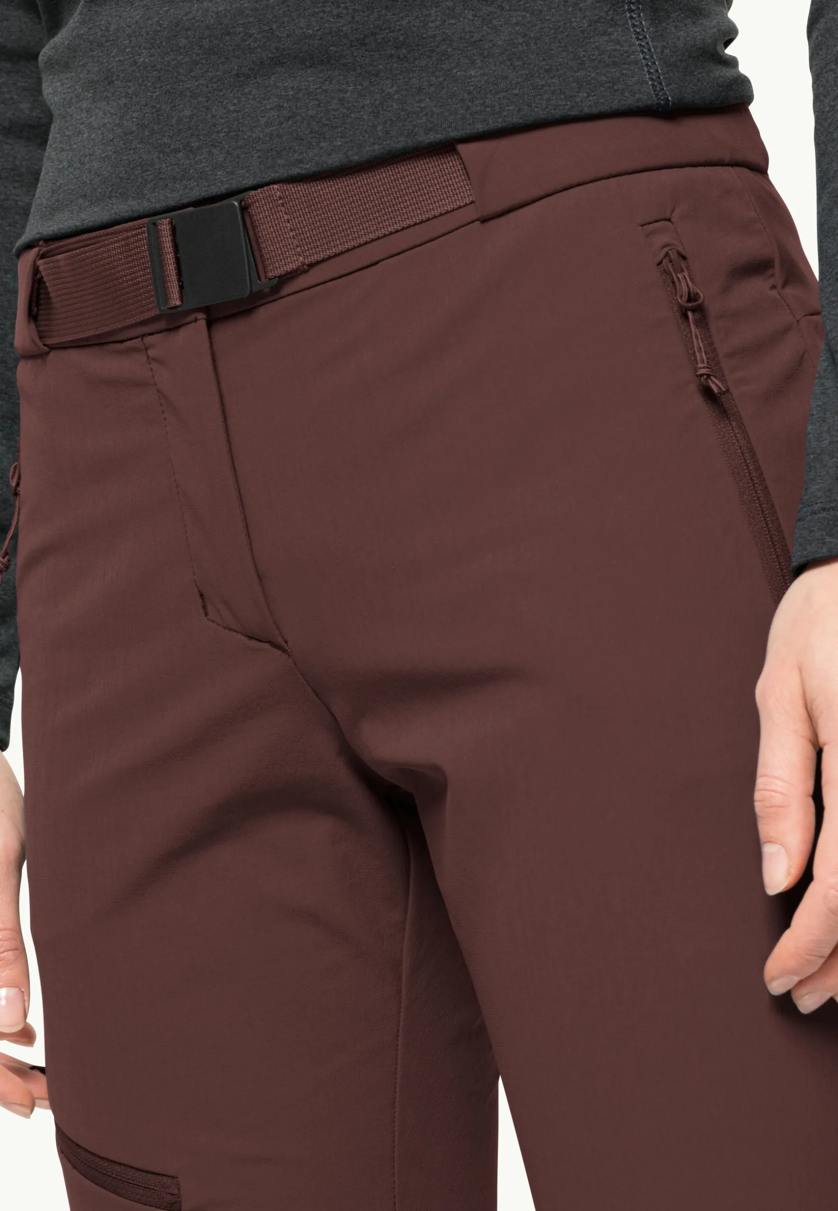Wandelen|Softshellbroeken|Jack Wolfskin Holdsteig Pants W