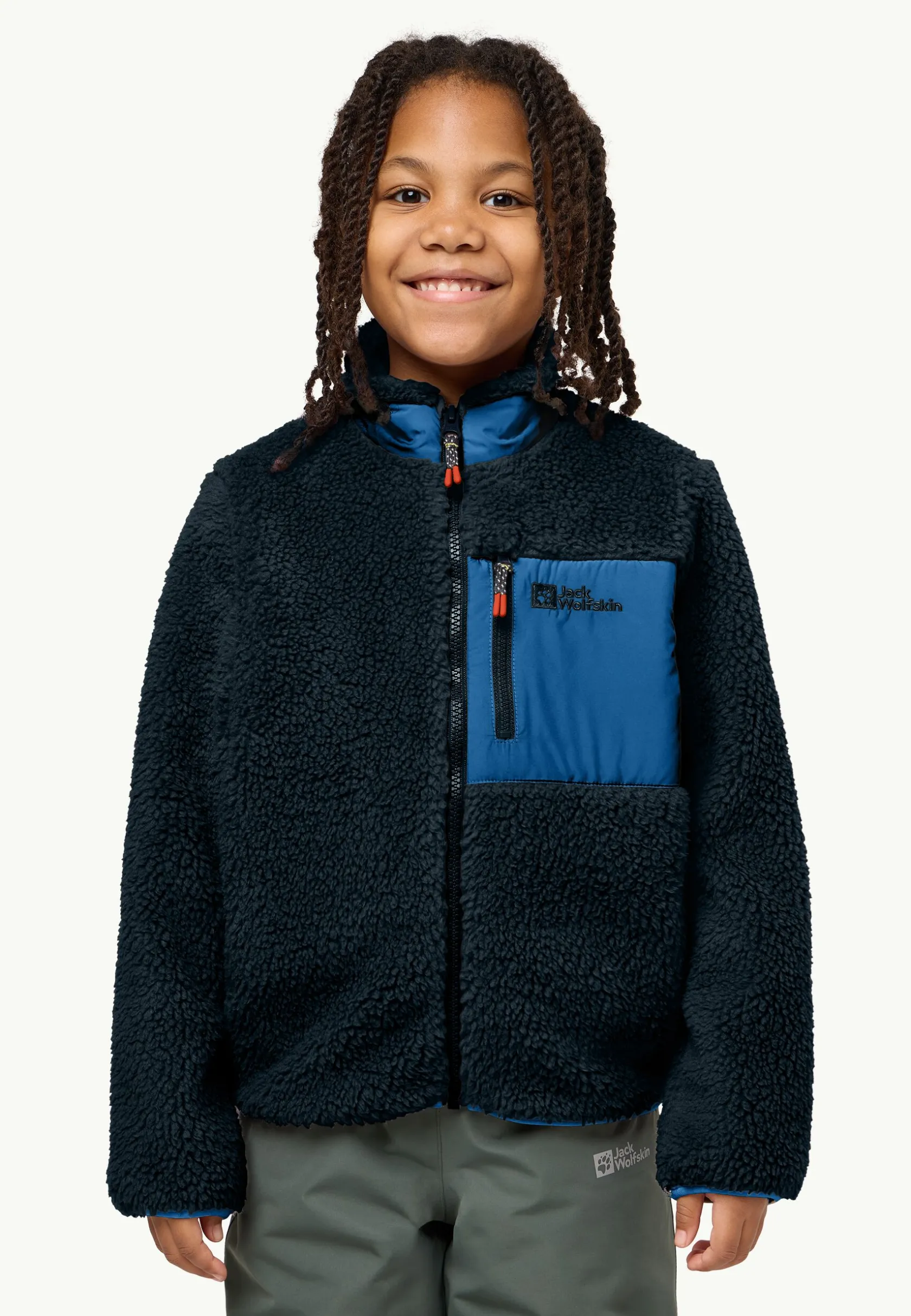 Voor- En Najaarsjacks/-Jassen|Fleece|Jack Wolfskin Ice Curl Jacket K