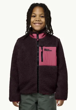 Voor- En Najaarsjacks/-Jassen|Fleece|Jack Wolfskin Ice Curl Jacket K
