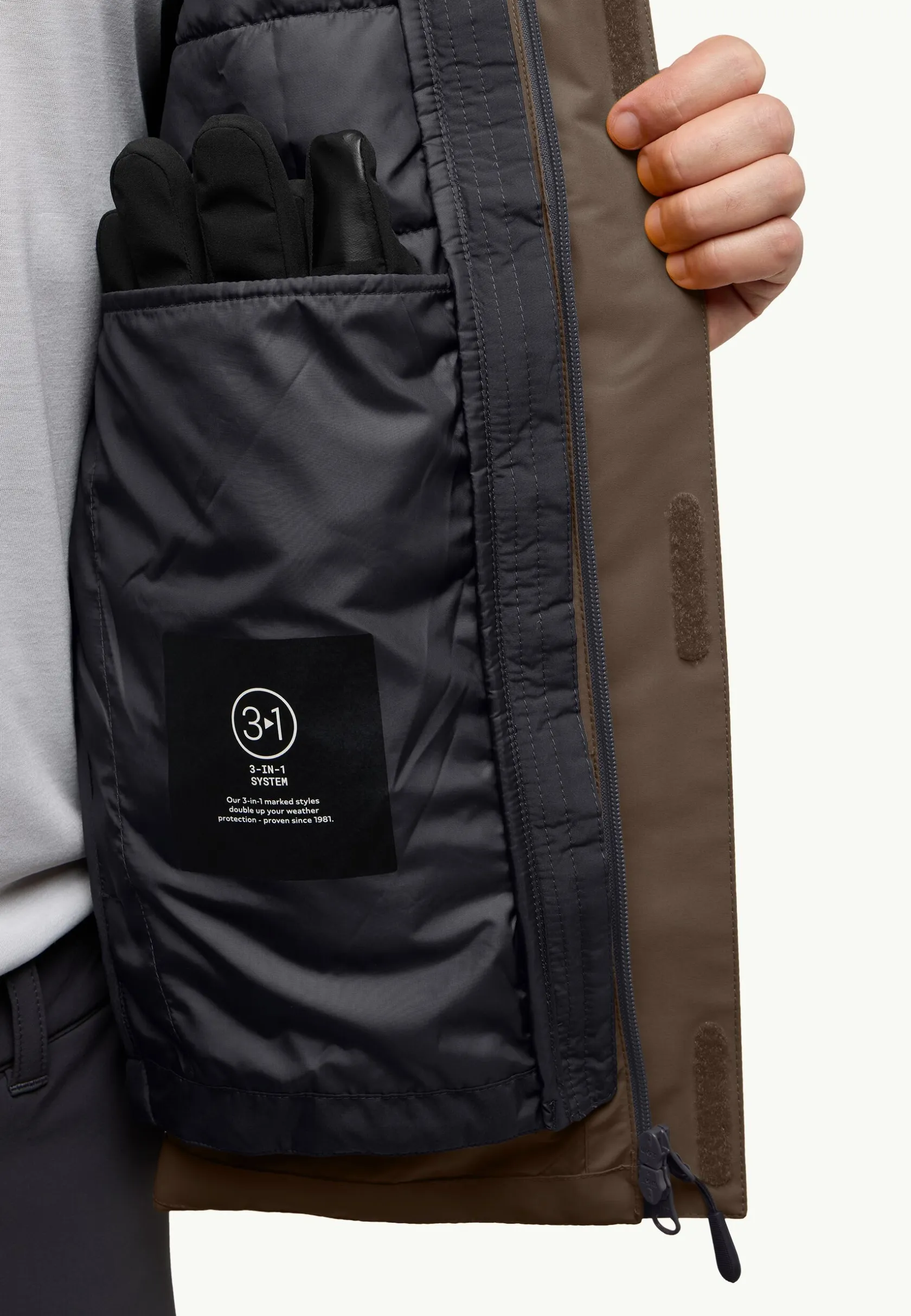 3-In-1 Jacks|Jack Wolfskin Jasper 3in1 Jkt M