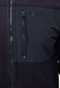 Fleece|Hoodies & Pullovers|Jack Wolfskin Kaminfeuer Hooded Jkt M