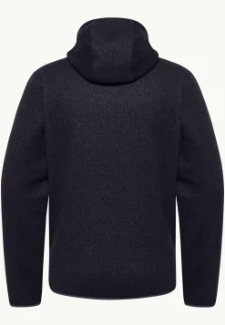 Fleece|Hoodies & Pullovers|Jack Wolfskin Kaminfeuer Hooded Jkt M