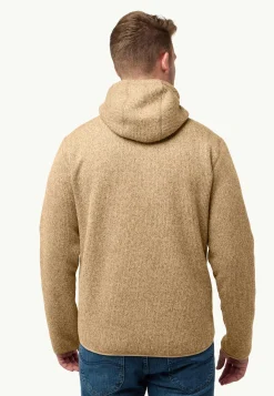 Fleece|Hoodies & Pullovers|Jack Wolfskin Kaminfeuer Hooded Jkt M