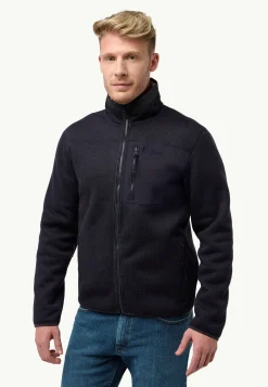 Fleece|Hoodies & Pullovers|Jack Wolfskin Kaminfeuer Jkt M