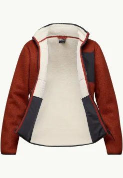 Fleece|Hoodies & Pullovers|Jack Wolfskin Kaminfeuer Jkt M