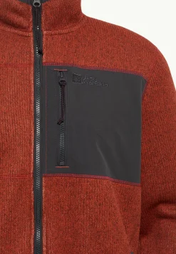 Fleece|Hoodies & Pullovers|Jack Wolfskin Kaminfeuer Jkt M