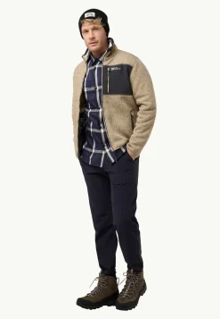 Fleece|Hoodies & Pullovers|Jack Wolfskin Kaminfeuer Jkt M