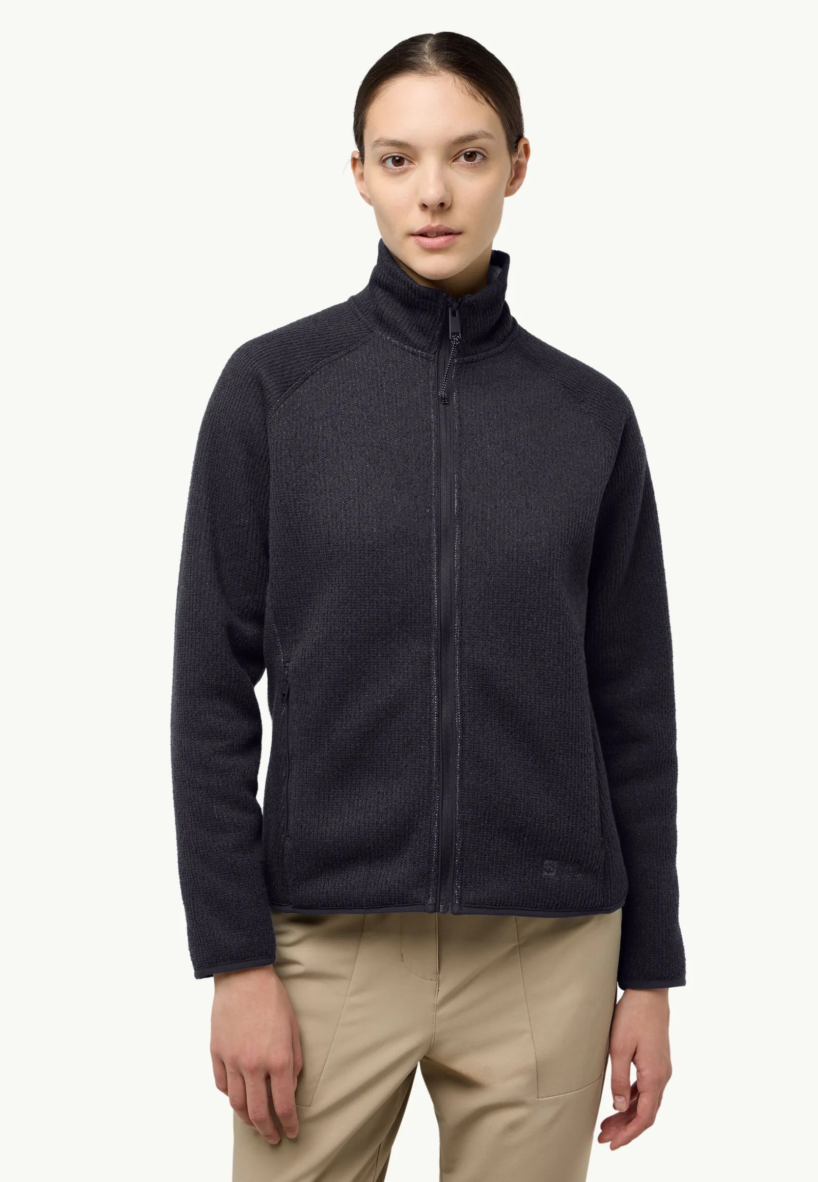 Voor- En Najaarsjacks/-Jassen|Fleece|Jack Wolfskin Kaminfeuer Jkt W