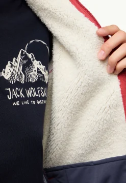 Voor- En Najaarsjacks/-Jassen|Fleece|Jack Wolfskin Kaminfeuer Jkt W