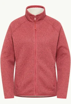 Voor- En Najaarsjacks/-Jassen|Fleece|Jack Wolfskin Kaminfeuer Jkt W