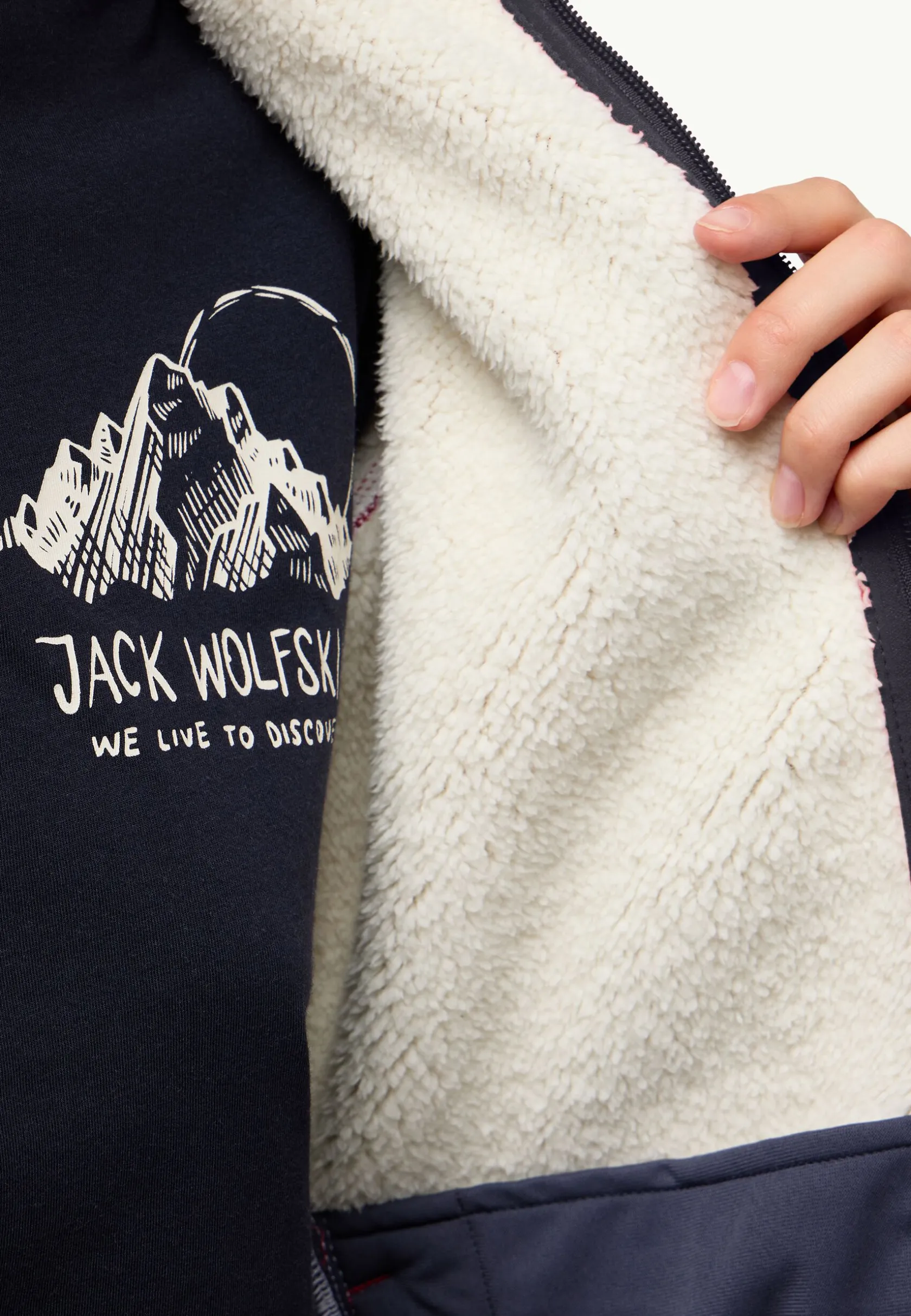 Voor- En Najaarsjacks/-Jassen|Fleece|Jack Wolfskin Kaminfeuer Jkt W
