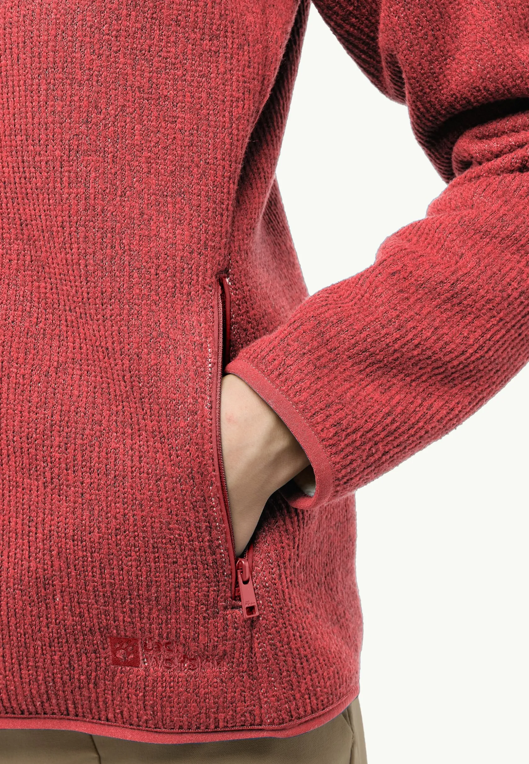 Voor- En Najaarsjacks/-Jassen|Fleece|Jack Wolfskin Kaminfeuer Jkt W