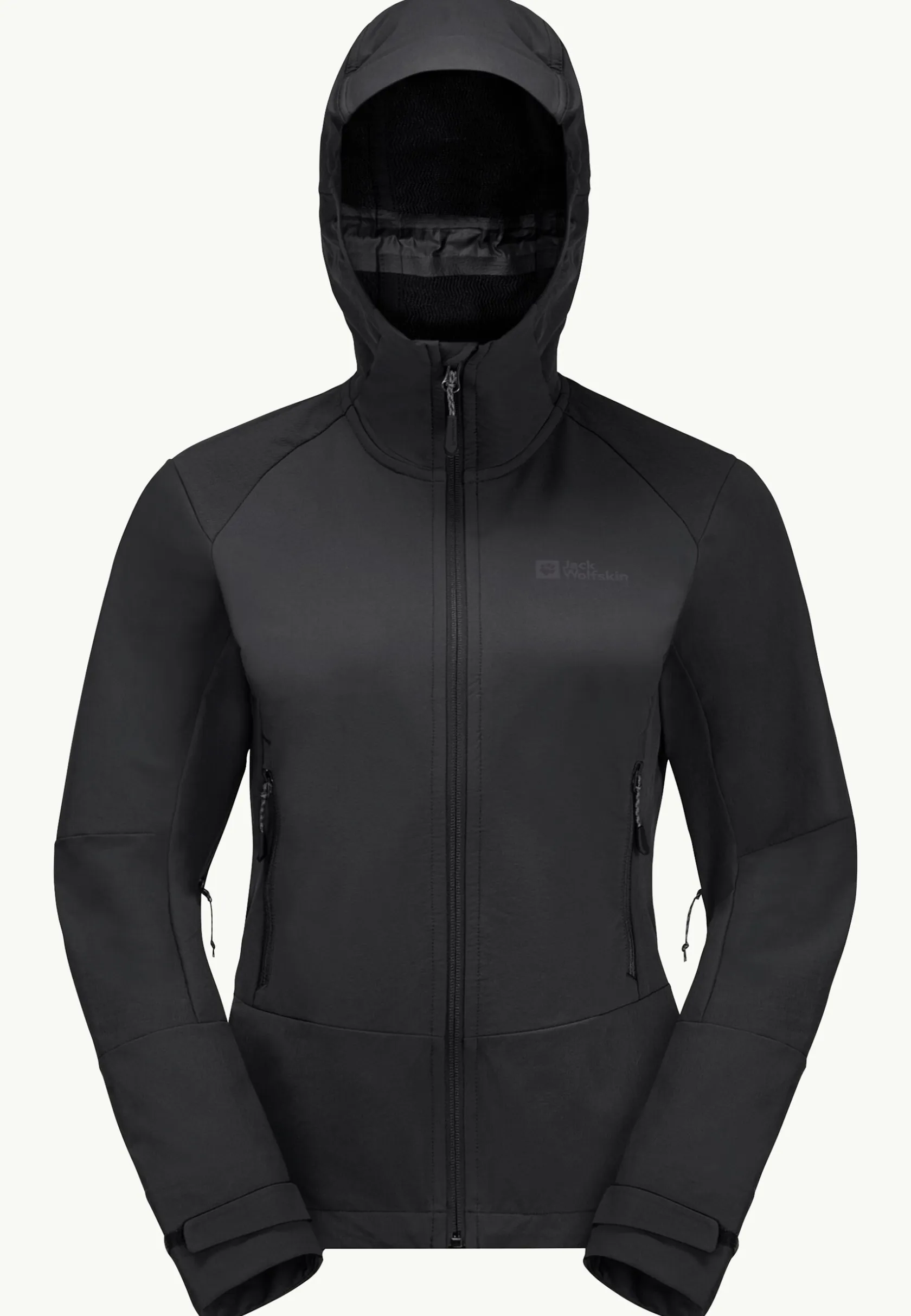 Trekking|Voor- En Najaarsjacks/-Jassen|Jack Wolfskin Kammweg Jkt W black