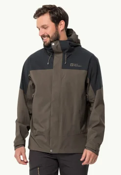 Wandelen|Voor- En Najaarsjacks/-Jassen|Jack Wolfskin Kammweg 2l Jkt M