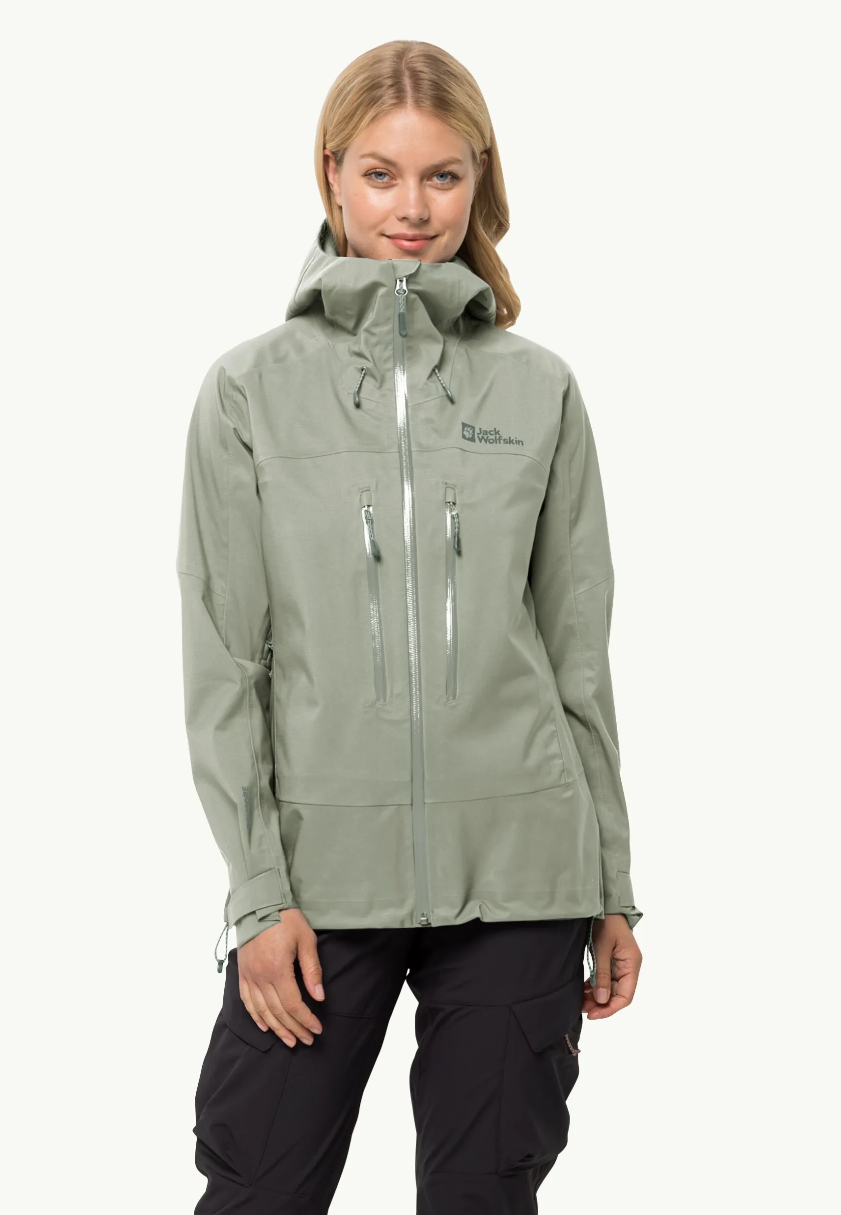 Trekking|Voor- En Najaarsjacks/-Jassen|Jack Wolfskin Kammweg 3l Jkt W
