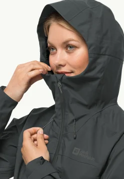 Trekking|Voor- En Najaarsjacks/-Jassen|Jack Wolfskin Kammweg 3l Jkt W