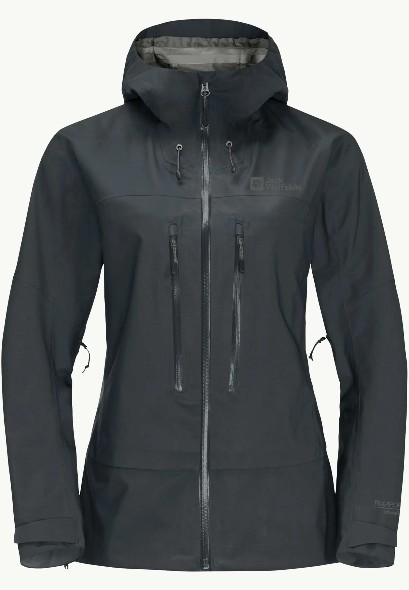 Trekking|Voor- En Najaarsjacks/-Jassen|Jack Wolfskin Kammweg 3l Jkt W