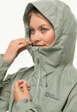 Trekking|Voor- En Najaarsjacks/-Jassen|Jack Wolfskin Kammweg 3l Jkt W