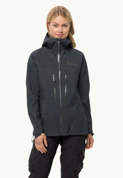 Trekking|Voor- En Najaarsjacks/-Jassen|Jack Wolfskin Kammweg 3l Jkt W