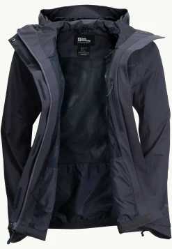 Trekking|Voor- En Najaarsjacks/-Jassen|Jack Wolfskin Kammweg 2l Jkt W