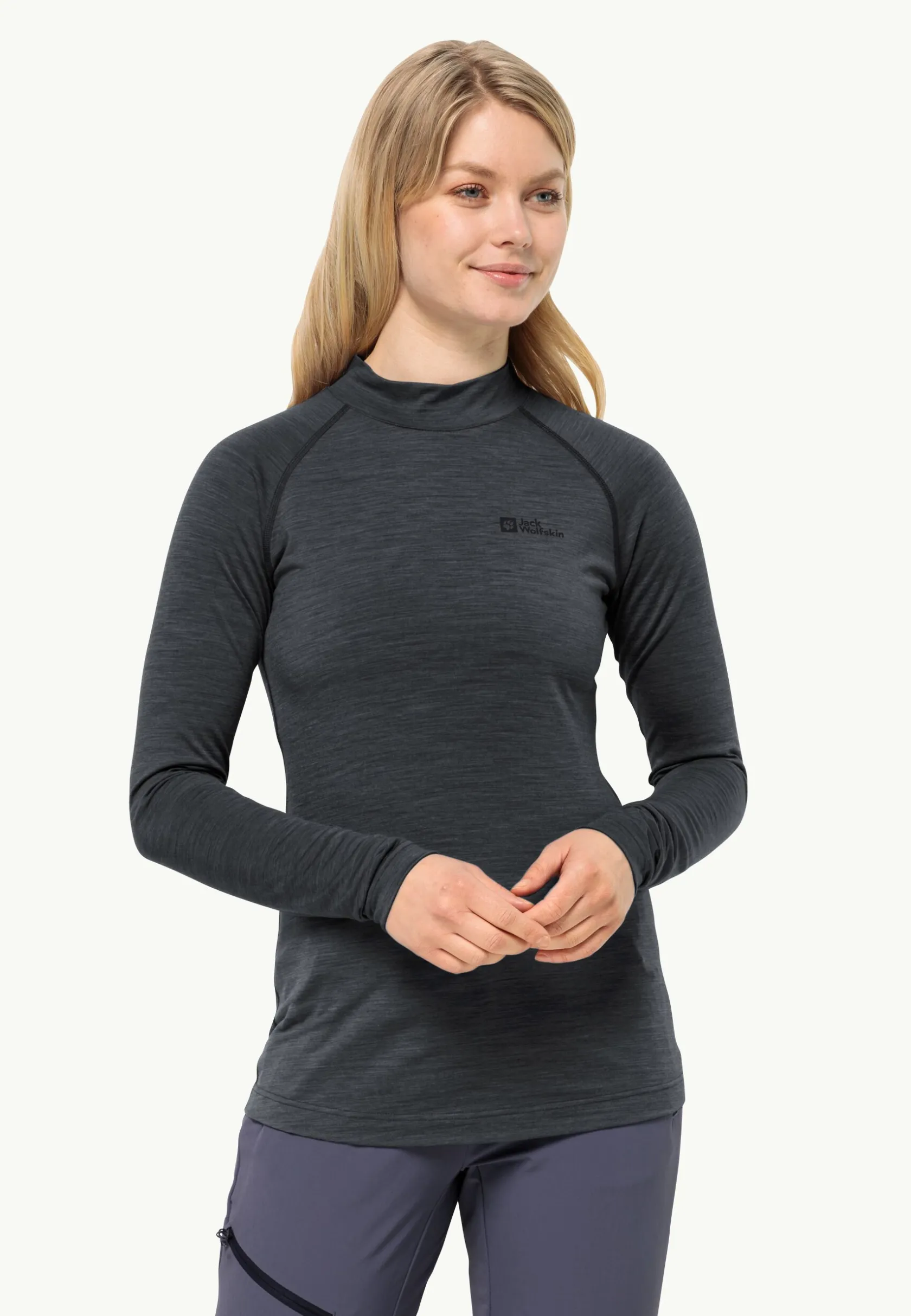 Wandelen|Trekking|Jack Wolfskin Kammweg L/s W