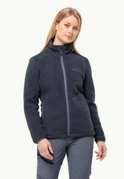 Wandelen|Trekking|Jack Wolfskin Kammweg Pile Fz W