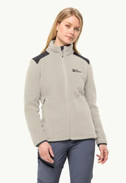 Wandelen|Trekking|Jack Wolfskin Kammweg Pile Fz W