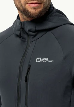 Wandelen|Voor- En Najaarsjacks/-Jassen|Jack Wolfskin Kolbenberg Hooded Fz M