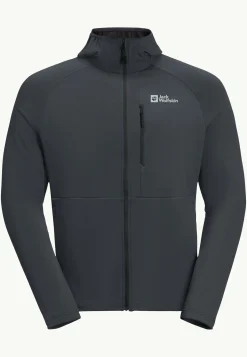 Wandelen|Voor- En Najaarsjacks/-Jassen|Jack Wolfskin Kolbenberg Hooded Fz M