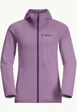 Wandelen|Voor- En Najaarsjacks/-Jassen|Jack Wolfskin Kolbenberg Hooded Fz W