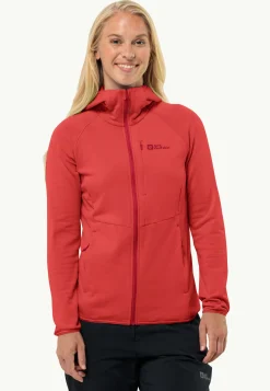 Wandelen|Voor- En Najaarsjacks/-Jassen|Jack Wolfskin Kolbenberg Hooded Fz W