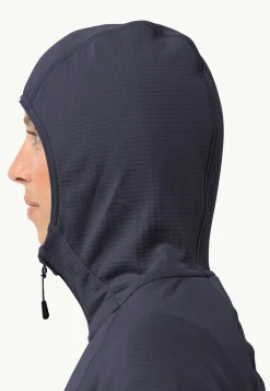 Wandelen|Voor- En Najaarsjacks/-Jassen|Jack Wolfskin Kolbenberg Hooded Fz W