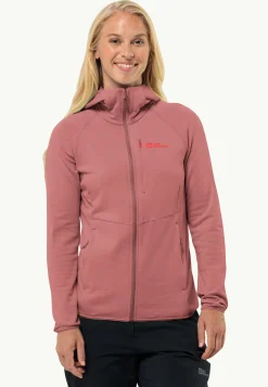 Wandelen|Voor- En Najaarsjacks/-Jassen|Jack Wolfskin Kolbenberg Hooded Fz W