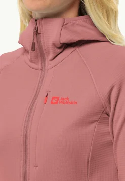 Wandelen|Voor- En Najaarsjacks/-Jassen|Jack Wolfskin Kolbenberg Hooded Fz W