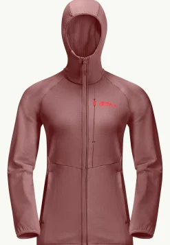 Wandelen|Voor- En Najaarsjacks/-Jassen|Jack Wolfskin Kolbenberg Hooded Fz W