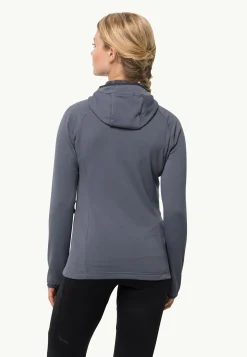 Wandelen|Voor- En Najaarsjacks/-Jassen|Jack Wolfskin Kolbenberg Hooded Fz W