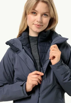 Wandelen|Voor- En Najaarsjacks/-Jassen|Jack Wolfskin Lapawa Ins Jkt W