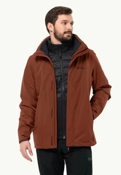 Wandelen|Voor- En Najaarsjacks/-Jassen|Jack Wolfskin Luntal 3in1 Jkt M