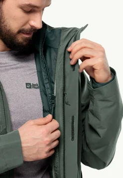 Wandelen|Voor- En Najaarsjacks/-Jassen|Jack Wolfskin Luntal 3in1 Jkt M