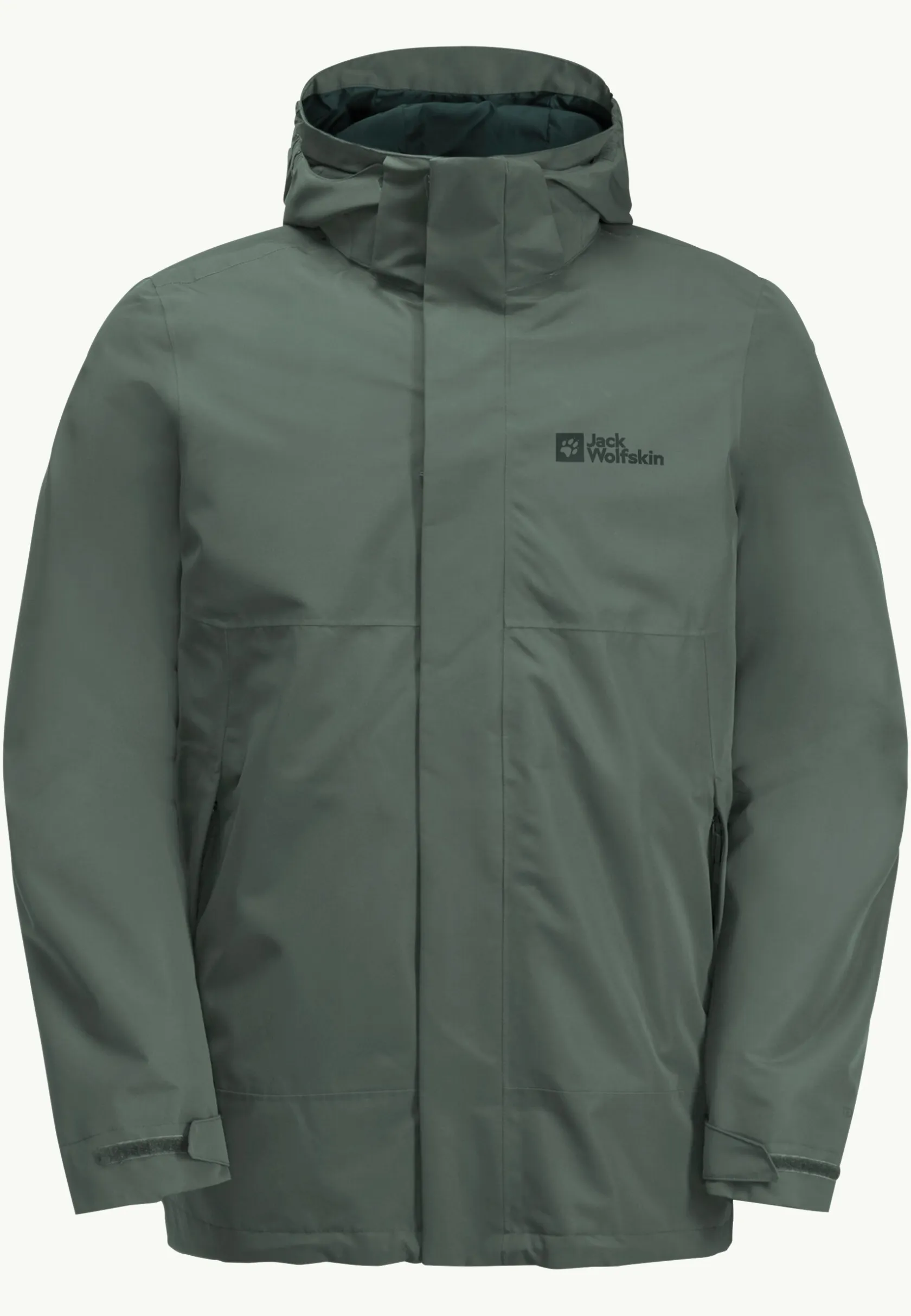 Wandelen|Voor- En Najaarsjacks/-Jassen|Jack Wolfskin Luntal 3in1 Jkt M