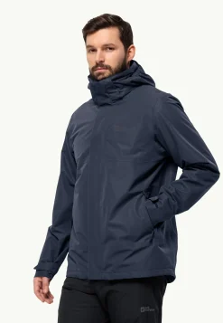 Wandelen|Voor- En Najaarsjacks/-Jassen|Jack Wolfskin Luntal 3in1 Jkt M