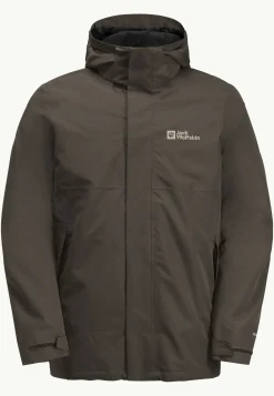 Wandelen|Voor- En Najaarsjacks/-Jassen|Jack Wolfskin Luntal 3in1 Jkt M