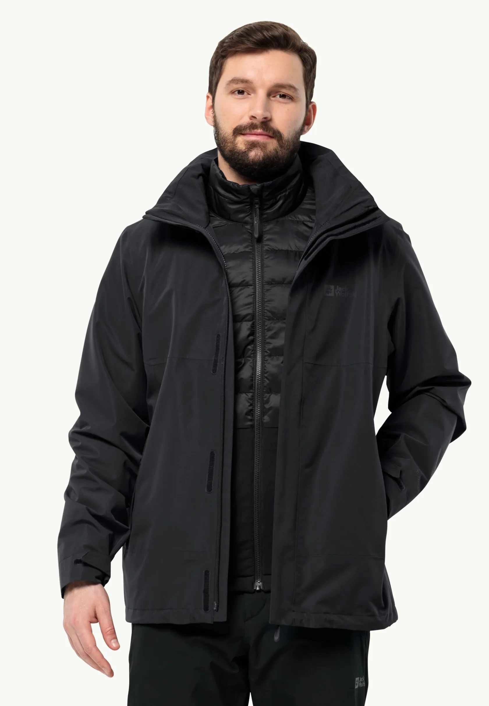 Wandelen|Voor- En Najaarsjacks/-Jassen|Jack Wolfskin Luntal 3in1 Jkt M