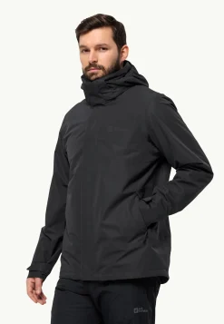 Wandelen|Voor- En Najaarsjacks/-Jassen|Jack Wolfskin Luntal 3in1 Jkt M