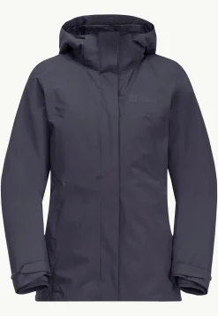 Wandelen|Voor- En Najaarsjacks/-Jassen|Jack Wolfskin Luntal 3in1 Jkt W